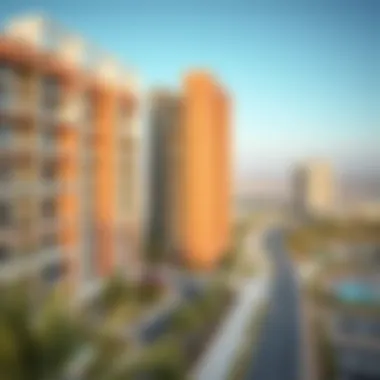 Panoramic view showcasing the location of Pulse Residence