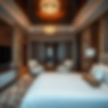 Exquisite Suite Interior Opulent suite showcasing interior design of Radisson Hotel Damac Hills