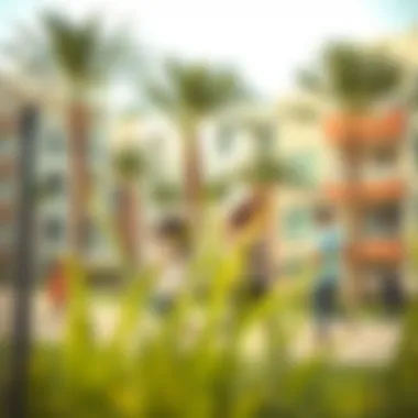 Dynamic Lifestyle in Rasalkhor's Community Spaces Vibrant lifestyle scene in Rasalkhor with families enjoying outdoor activities.