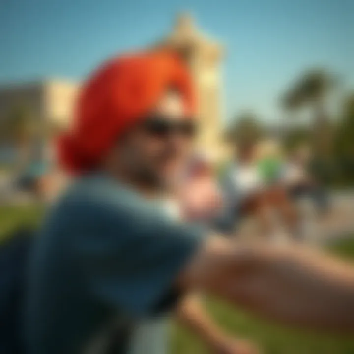 Residents enjoying leisure activities at Silicon Oasis parks and recreation areas.