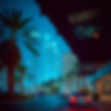 Surrounding landscape and urban context of the Talal Building