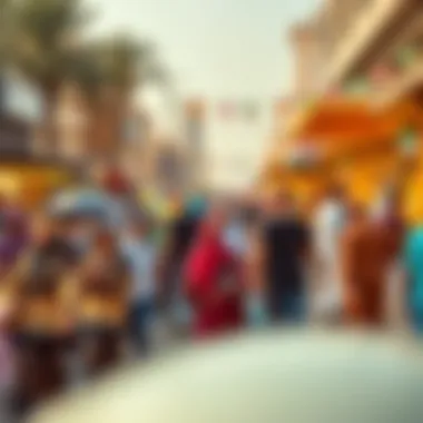 Vibrant cultural festival in Dubai