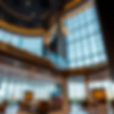 The interior design elements of Citadel Tower