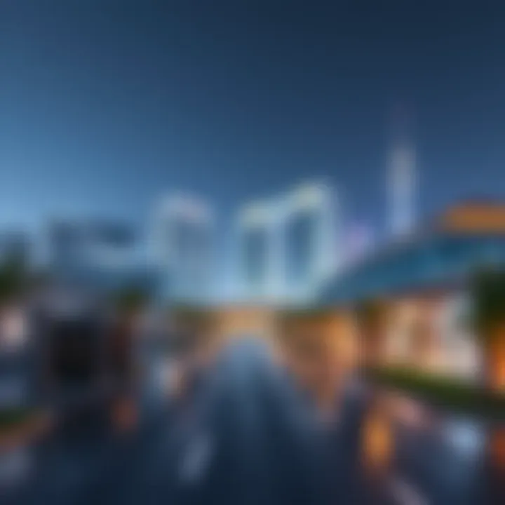 Future development plans showcasing healthcare infrastructure in industrial zones