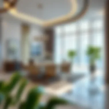 Elegant Dining Area with Local Trends Elegant dining area reflecting local design trends