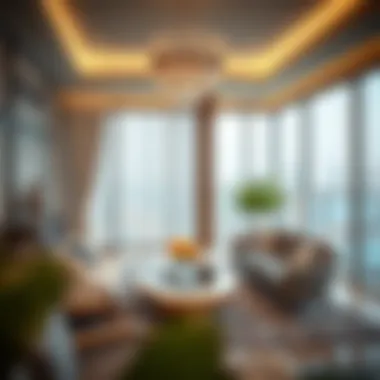 Elegant Interior Design at Topaz Premium Residences Luxurious interior of a Topaz residence