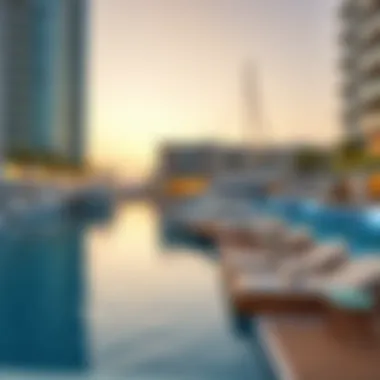 Luxurious lifestyle amenities available at Torch Marina