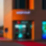 UAE Pass kiosk exterior in Dubai