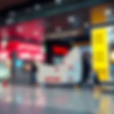 Map showing UAE Pass kiosk locations in Dubai