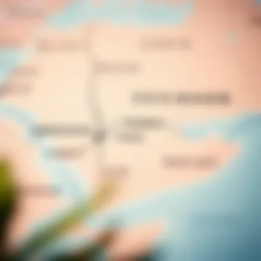 Map of Visa-Free Destinations Map highlighting visa-free countries for UAE passport holders