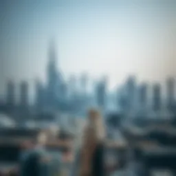 Stunning skyline of a popular UAE destination