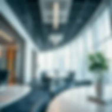 Modern office spaces available in Ubora Towers designed for productivity