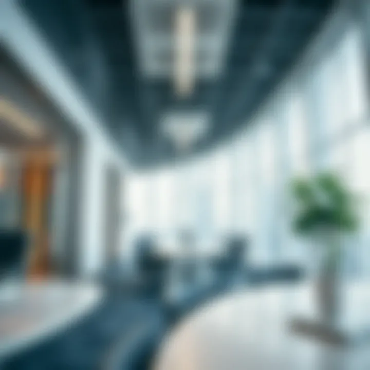 Modern office spaces available in Ubora Towers designed for productivity