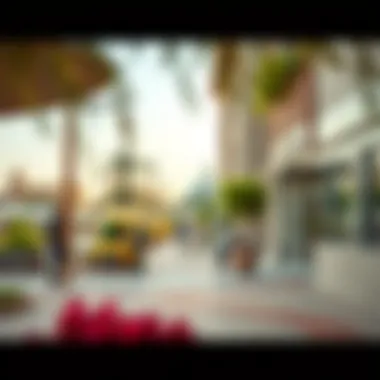 Vibrant lifestyle scene in Al Majaz with local amenities and recreational areas