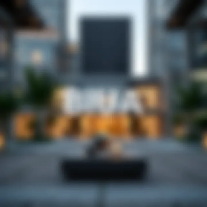 Visual comparison between BUA and other property metrics