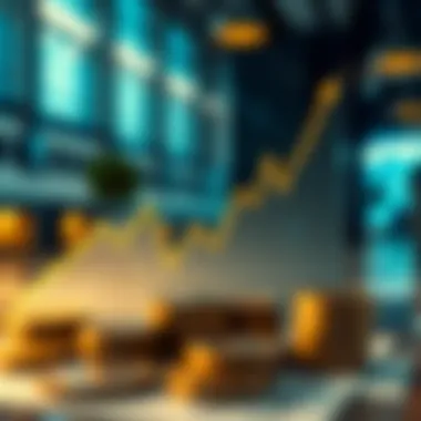 Graph depicting historical currency valuation