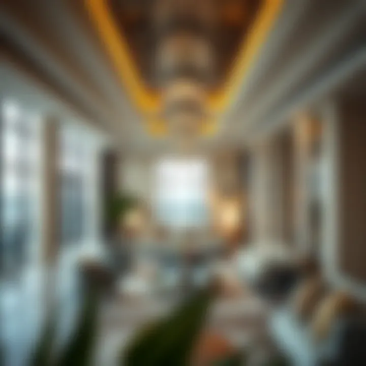 Luxurious interior of a Royal Lounge property in Dubai