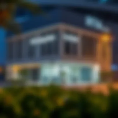 Exterior view of a modern RTA inspection center