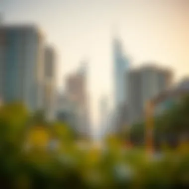 An infographic detailing market trends in Dubai's real estate sector