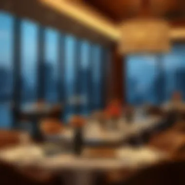 Gourmet dining experience in Dubai