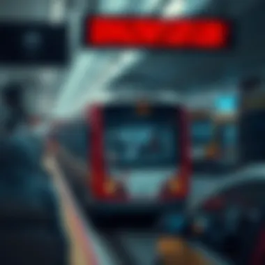 Public transportation system in Dubai