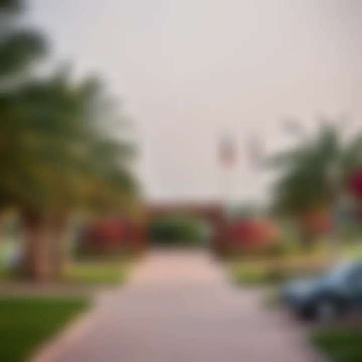 Local park in Umm Al Sheif promoting community living