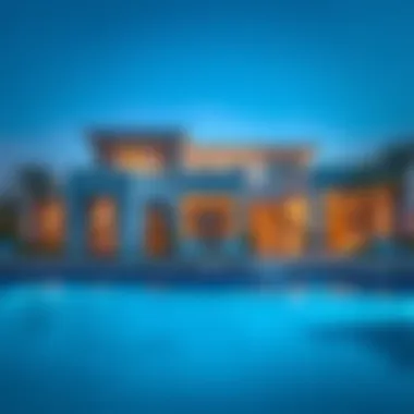 Luxurious villa in Umm Al Sheif highlighting the upscale lifestyle