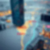 Map of Dubai highlighting postal areas