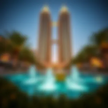 Artistic representation of the cultural significance of Union Towers